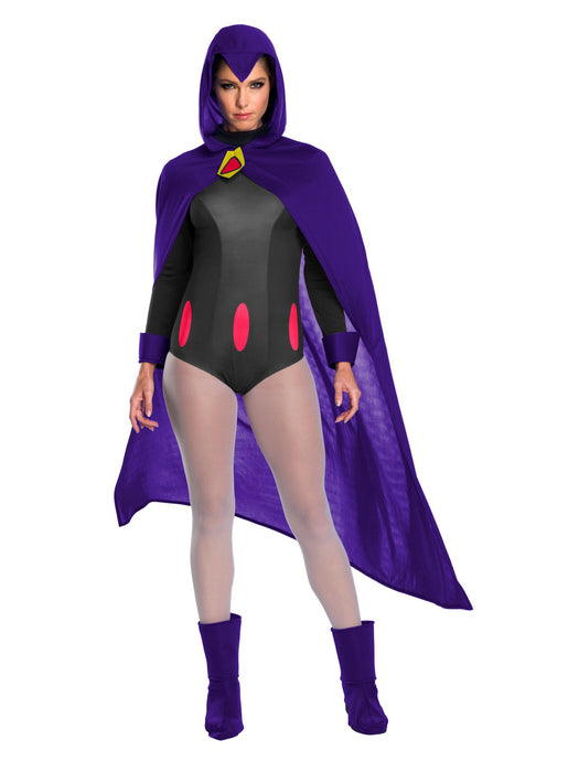 Adult Teen Titans Raven Costume - costumesupercenter.com