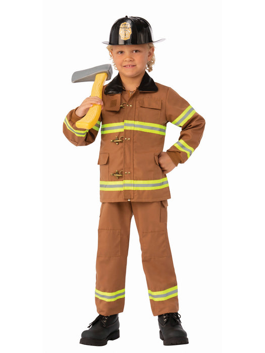 Fireman Junior Costume - costumesupercenter.com