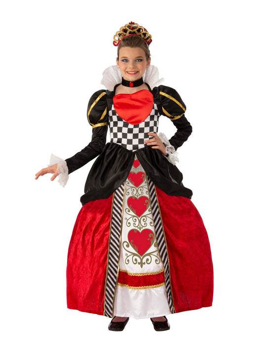 Elite Red Queen Child Costume - costumesupercenter.com