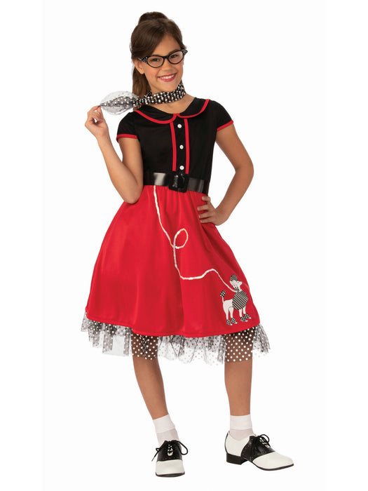 Red Sweetheart 50's Costume - costumesupercenter.com