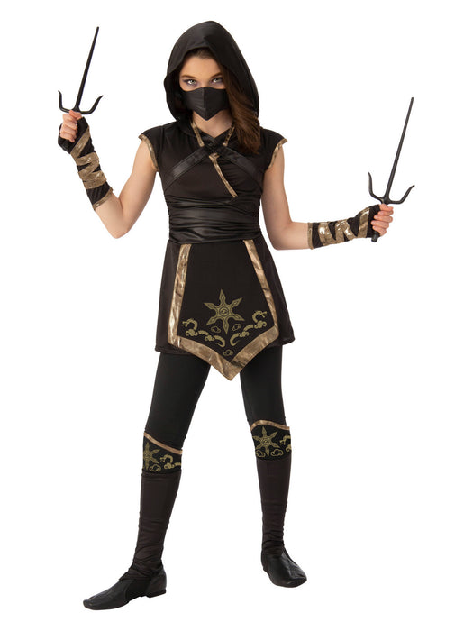 Girls Ninja's Mystique Costume - costumesupercenter.com