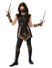 Girls Ninja's Mystique Costume - costumesupercenter.com