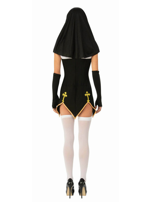 Bad Habit Sinning Nun Costume - costumesupercenter.com