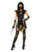Womens Ninja Mystique Costume - costumesupercenter.com