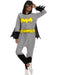 DC Super Heroes Adult Batgirl Jumpsuit - costumesupercenter.com