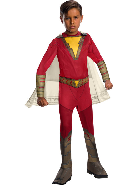 Shazam Red Costume Deluxe - costumesupercenter.com