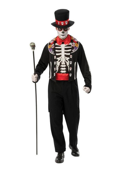 Day Of The Dead Costume For Men - costumesupercenter.com