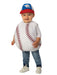 Baby/Toddler Lil' Baseball Costume - costumesupercenter.com
