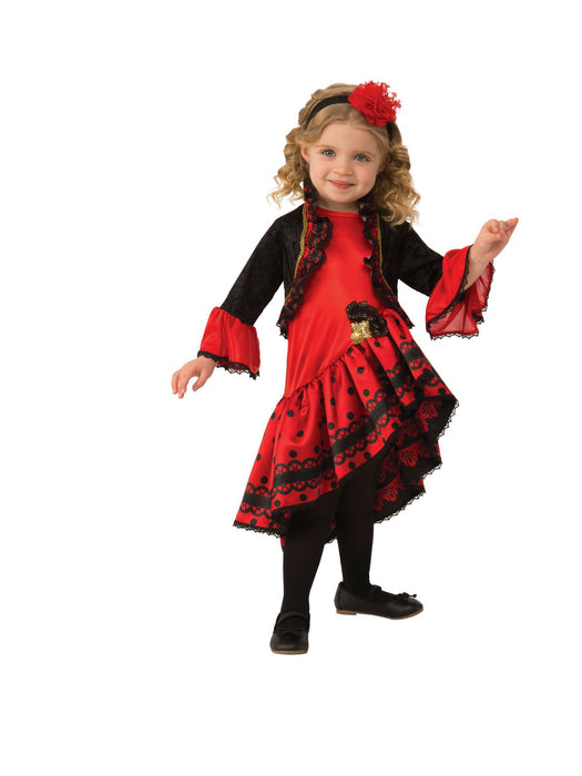 Baby/Toddler Spanish Dancer Costume - costumesupercenter.com