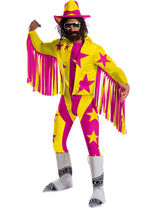 Adult Deluxe Randy Savage Macho Man WWE Costume - costumesupercenter.com