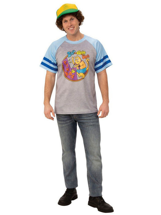 Adult Dustin "Arcade Cats" T-Shirt - Stranger Things 3 - costumesupercenter.com