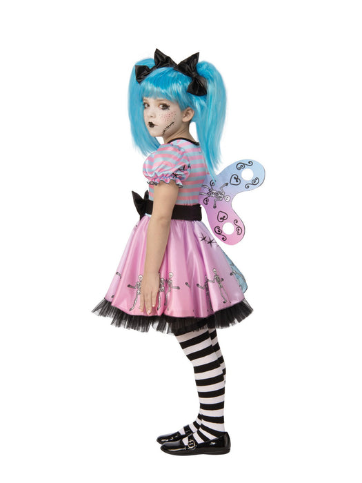 Child Little Blue Skeleton Costume - costumesupercenter.com