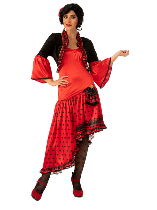 Adult Spanish Dancer Costume - costumesupercenter.com