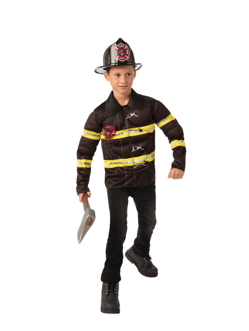 Boys Fireman Costume - costumesupercenter.com