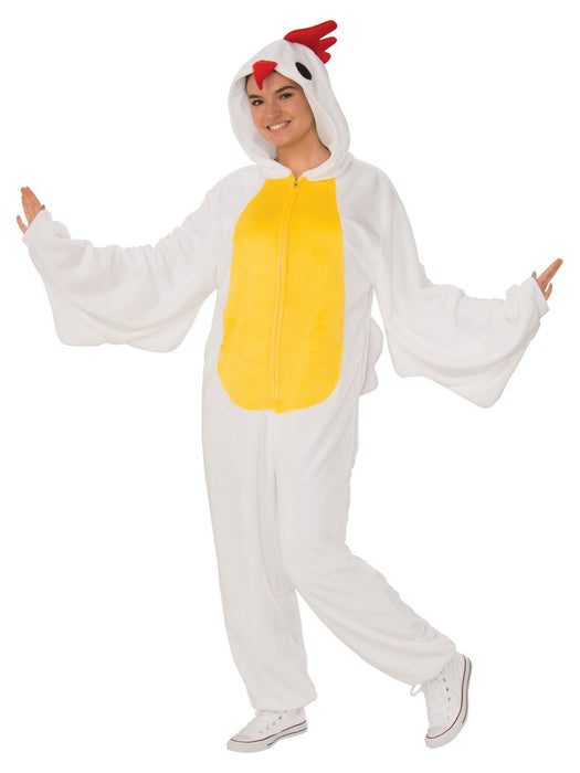 Comfy Wear Chicken Costume - costumesupercenter.com