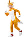 Kids Deluxe Sonic Tails Costume - costumesupercenter.com