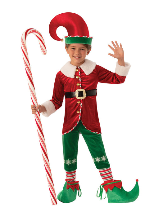 Boys Elf Boy Costume - costumesupercenter.com