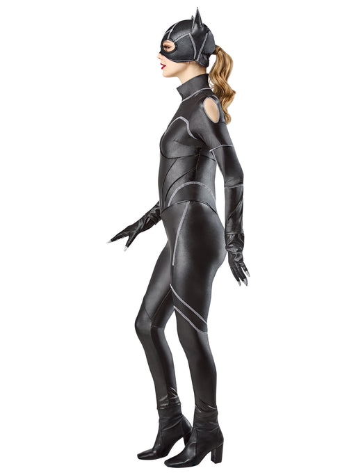 Women's 1990's Batman Catwoman Costume with Mask - costumesupercenter.com