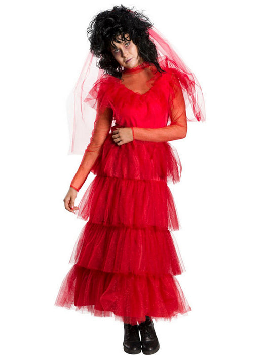 Beetlejuice Lydia Dress Costume - costumesupercenter.com