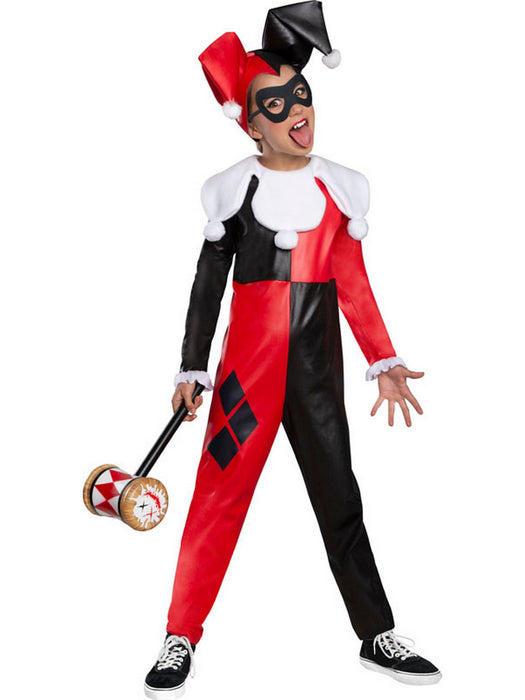 Harley Quinn Costume for Girls - DC Superheroes - costumesupercenter.com