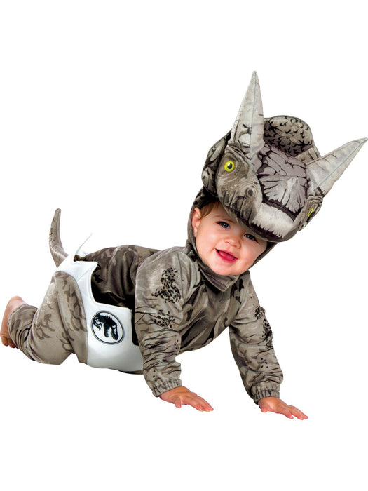 Hatching Triceratops Costume for Infant - costumesupercenter.com