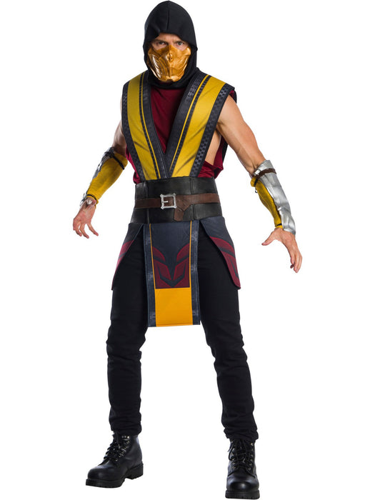 Men's Mortal Kombat 11 Scorpion Costume - costumesupercenter.com