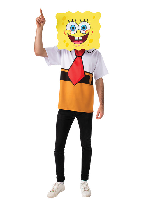 Adult SpongeBob SquarePants Costume - costumesupercenter.com