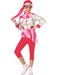 Girls Roller Disco Girl Costume - costumesupercenter.com