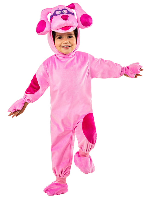 Blue's Clues Magenta Jumpsuit and Headpiece for Toddlers - costumesupercenter.com