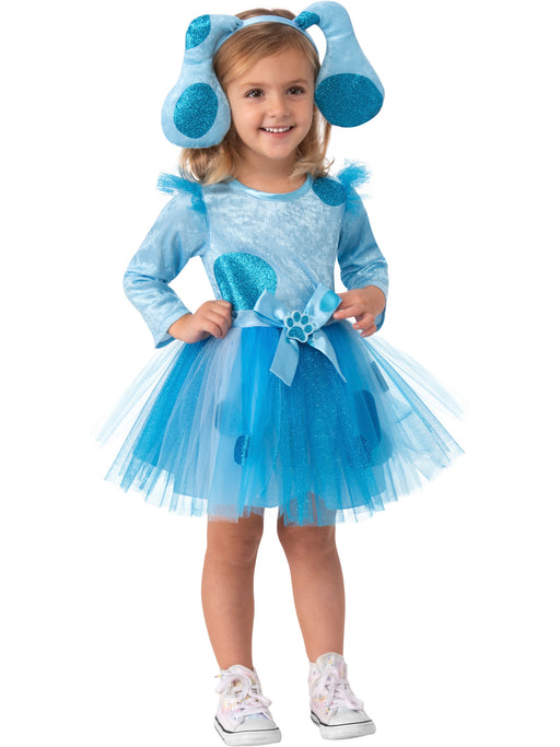 Blue's Clues Girls Blue Tutu Dress - costumesupercenter.com