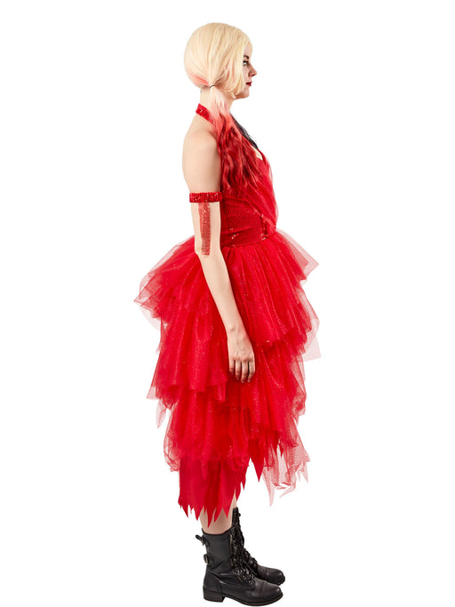 harley quinn suicide squad red dress Suicide squad 2, Harley Quinn Full Length Red Dress, Harley Quinn Cosp Mermaidcosplay