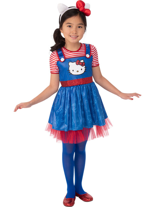Kids Classic Hello Kitty Dress Costume - costumesupercenter.com