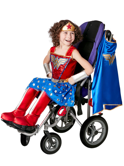 Kids Adaptive Wonder Woman Costume - costumesupercenter.com