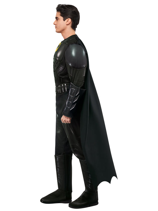 Men's The Flash Movie Batman Muscle Chest Costume - Deluxe - costumesupercenter.com