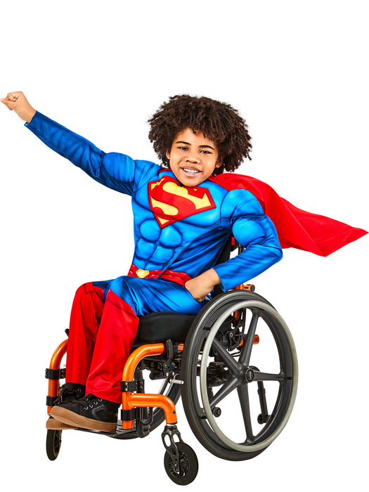 Kids Adaptive Superman Costume - costumesupercenter.com