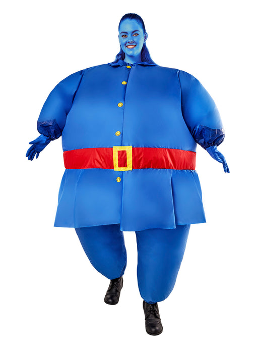 Adult Inflatable Willy Wonka Violet Beauregarde Costume - costumesupercenter.com