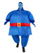 Adult Inflatable Willy Wonka Violet Beauregarde Costume - costumesupercenter.com