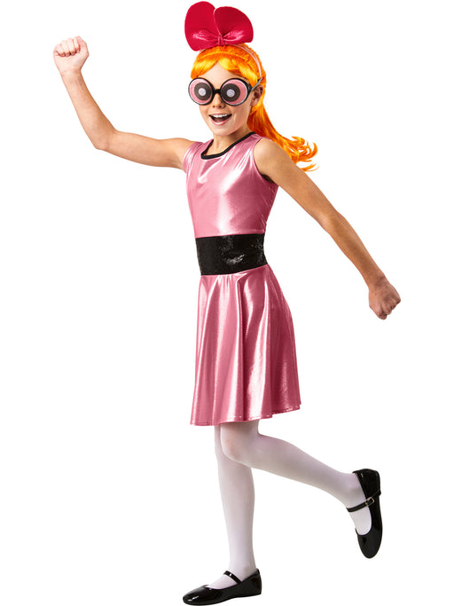 Kids Powerpuff Girls Blossom Costume - costumesupercenter.com