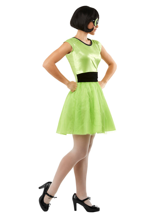 green powerpuff dress Women's Buttercup Costume