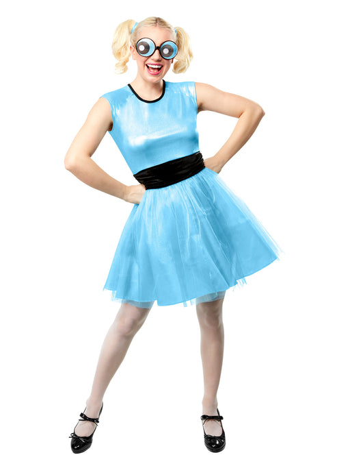 Adult Powerpuff Girls Bubbles Costume - costumesupercenter.com