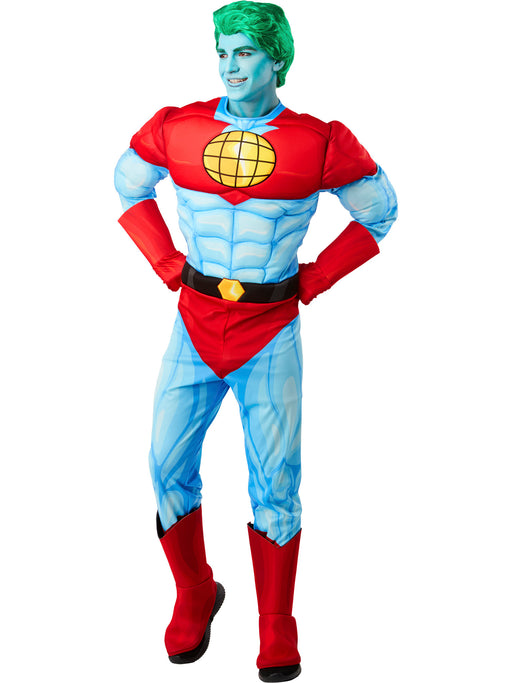 Adult Deluxe Captain Planet Costume - costumesupercenter.com