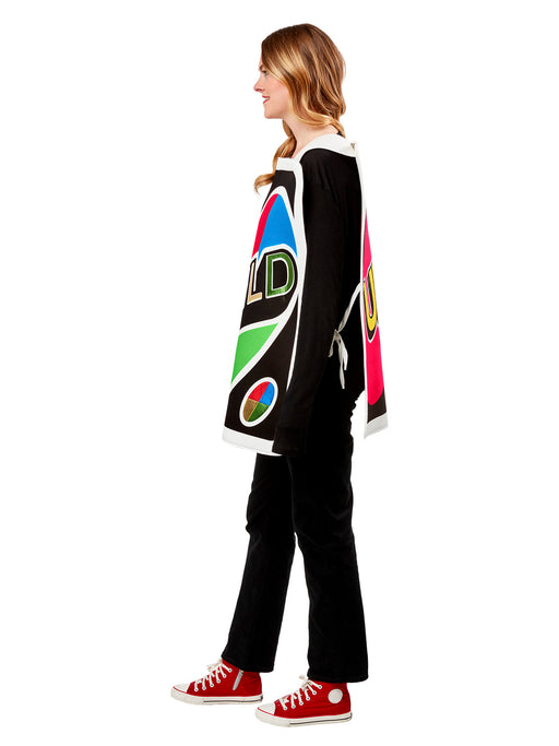 Adult Mattel Uno Wild Card Costume - costumesupercenter.com
