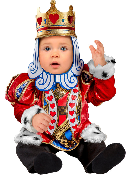 Baby King Of Hearts Costume - costumesupercenter.com