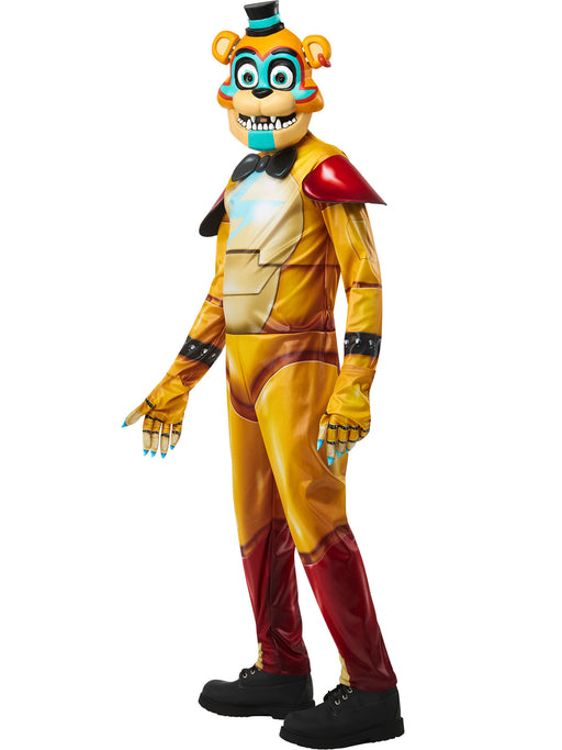 Boys' Five Night's At Freddy's Glamrock Freddy Costume - costumesupercenter.com