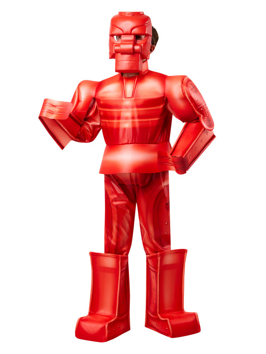 Kids Mattel Games Red Rocker Costume - costumesupercenter.com