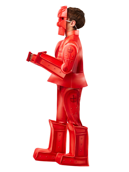 Kids Mattel Games Red Rocker Costume - costumesupercenter.com