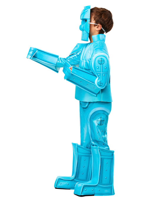 Kids Mattel Games Blue Bomber Costume - costumesupercenter.com