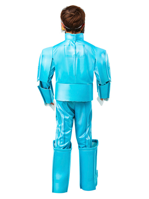 Kids Mattel Games Blue Bomber Costume - costumesupercenter.com