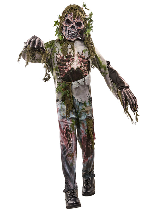 Kids Swamp Zombie Costume - costumesupercenter.com
