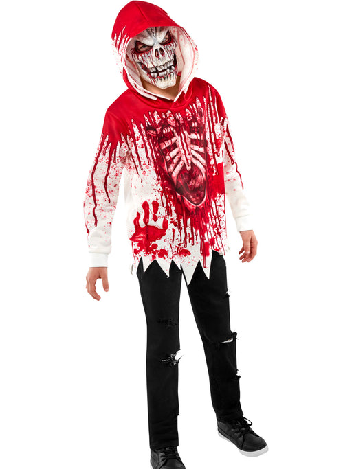 Boys' Bloody Mess Skeleton Costume - costumesupercenter.com